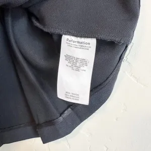 Reformation | NWOT Brynlee Wool Blend Pleated Mini Skirt & Zip Jacket Set, Navy‎ thumbnail 10