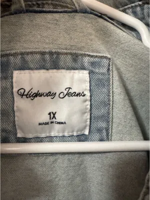 Highway Jeans Boutique leopard print jean jacket thumbnail 3