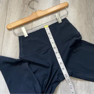 Splits59 Airweight Leggings dual high waist womens Navy Blue xsmall workout thumbnail 6