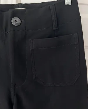 Anthropologie Maeve The Colette Stretch Twill Crop Wide-Leg Pants, Size 26 thumbnail 7
