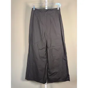 Commense Black Wide Leg Pants Size Small Stretch Resort Vacation thumbnail 6