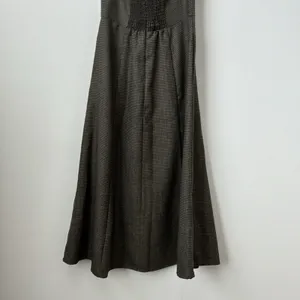 Reformation Stratford Wool Blend Midi Dress in Black Check Size: 4 thumbnail 11