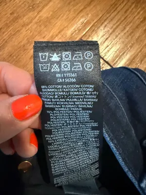 7 for all Mankind high waist skinny gwenevere jean 26 thumbnail 6