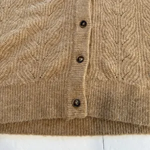 NWT Torrid Beige Vegan Cashmere Button Up Cardigan Sweater‎ Size 1X thumbnail 9