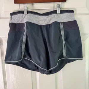 Lululemon Running Shorts Athletic Stretch Waist Pockets Size‎ 6 thumbnail 8