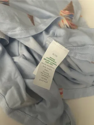 Aerie women’s pajama shirt ice cream cones print thumbnail 4