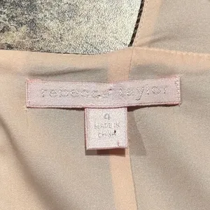 Rebecca Taylor Wool Bow Feminine Romantic Cocktail Old Money Preppy Fall Brown 4 thumbnail 3
