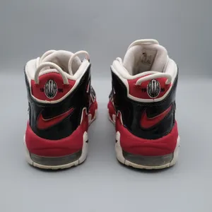 Nike Air More Uptempo GS 5Y Wmn 6.5 Red Black White 415082-600 Sneakers thumbnail 6