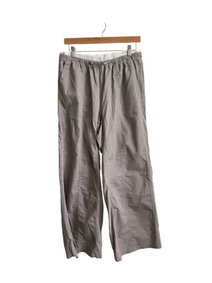 Daily Practice by Anthropologie Parachute Wide Leg Pants Taupe Small thumbnail 2