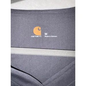 Carhartt Workflex Womens Scrub Top Pewter Gray C11202A V-Neck Medical Medium NWT thumbnail 2