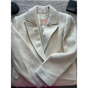 Pendleton Women's Long Wool Overcoat Beige Double-Breasted Size M Standa… thumbnail 5