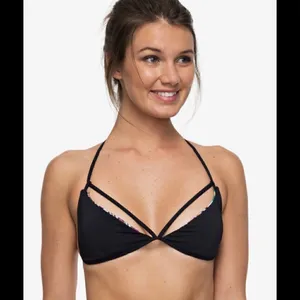 ROXY reversible multicolored bikini top. NWT thumbnail 5