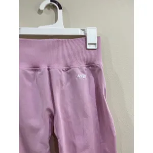 AYBL Empower Seamless Pink Leggings Scrunch‎ Gym Activewear Sz S thumbnail 3