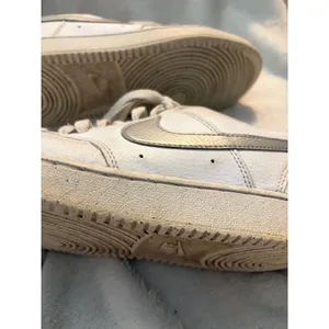 Nike Court Vision‎ Low Sneaker Basketball White Metallic Silver Women's Size 8 thumbnail 13