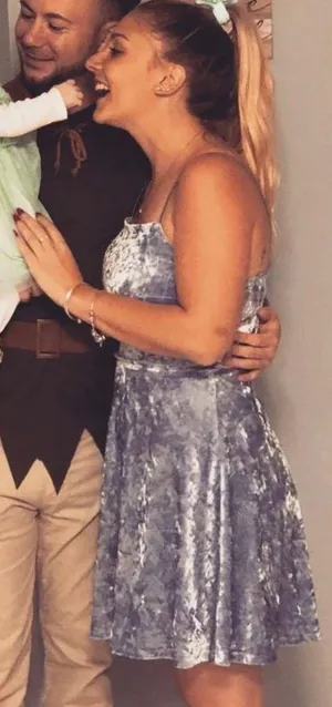 Blue Dress Size S petite thumbnail 1