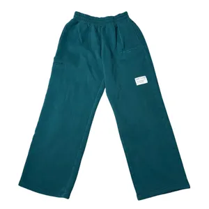 Comfrt Sweatpants Women Medium Teal Excellent Affirmation Vol 9 Wide Leg Pant thumbnail 1