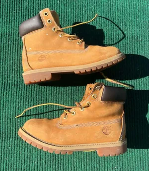 Timberland 6 Inch Premium Waterproof Boot 'Wheat' Nubuck Size 6 Women’s Size 7.5 thumbnail 1