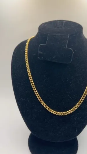 Real Gold Cuban Chain 5mm 22 Inch Mens Plated Miami Solid Layering Everyday thumbnail 2