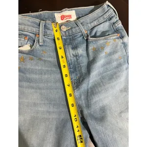 Mother x David Bowie The Super Cruise Jean Genie Flare Jeans 25 thumbnail 12