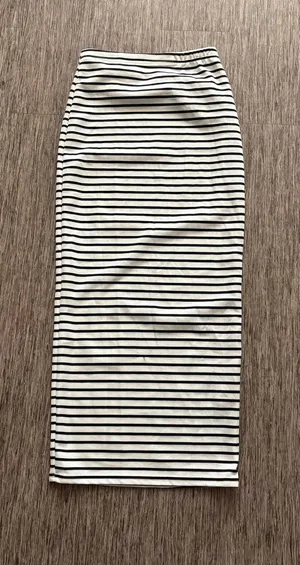 Shein Maxi Striped Skirt thumbnail 1