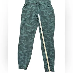 Lululemon Ready to Rulu Jogger 29" Heritage Camo Dark Olive Green‎ Twill sz 4 thumbnail 10