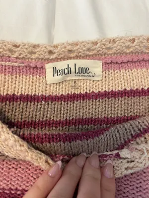 Peach Love California Sweater thumbnail 2