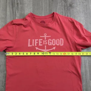 Life Is Good Red Cape May Shirt Top Women’s Size Medium Classic Fit Crusher Tee thumbnail 8