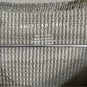 American Eagle Oversized Camo Thermal‎ Long Sleeve Top thumbnail 5
