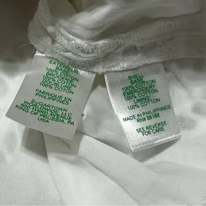 Lilly Pulitzer Women’s Size 14 White Celestina V-Neck Eyelet Mini Dress Romper thumbnail 9