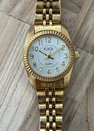 CG Ladies Watch Vintage Gold Tone Bracelet Silver Dial thumbnail 2