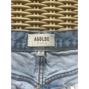 AGOLDE Parker Vintage Cut Off Denim Shorts Size 27 boho distressed designer thumbnail 8