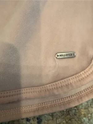 Hollister Co. Blush Pink Velour Dolphin Lounge Shorts - Size Medium (EUC) thumbnail 3