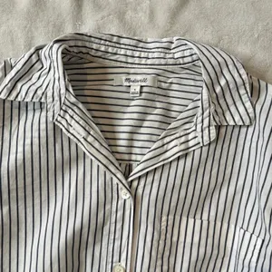 Madewell Button Down Striped Cotton Shirt Womens S Long Cuff Minimalist Capsule thumbnail 10