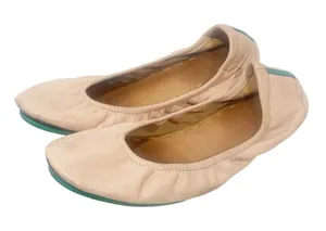 Tieks by Gavrieli Women’s Size 7‎ Leather Slip On Ballet Flats Blush Pink thumbnail 1