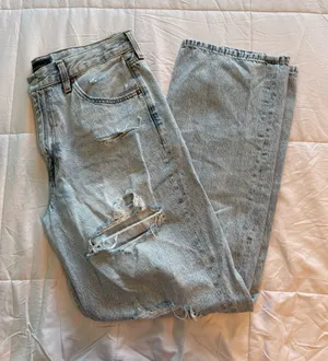 Aeropostale High Rise Baggy Ripped Jeans thumbnail 1
