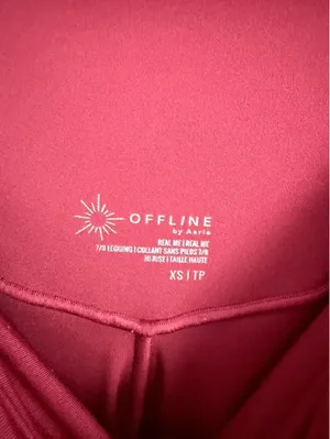 Aerie Offline Real Me Crossover Leggings XS thumbnail 2