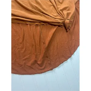 If You Be My Star‎ I'll Be Your Sky Rust Brown High-Low Halter Dress Large thumbnail 4