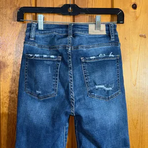 BKE Dark Blue Ankle Jeans Billie slim fit high rise jeans size 24 ankle skinny thumbnail 7