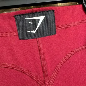 Gymshark Burgundy Claret Cropped Capri Athletic Leggings XS NWOT thumbnail 5