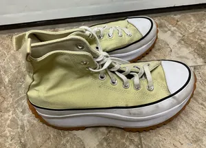 Converse Lemon Drop Women's Run Star Hike High Top Sneakers Sz 8 |A02132C thumbnail 1
