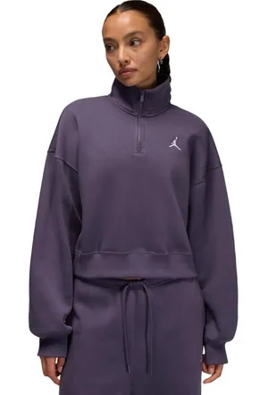 Jordan Brooklyn Fleece 1/4 Zip Hoodie XXL thumbnail 1