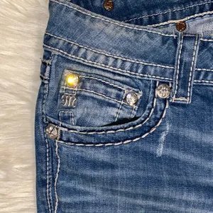 Miss Me 29 ankle skinny Women’s Distressed Blue Slim Jeans thumbnail 9