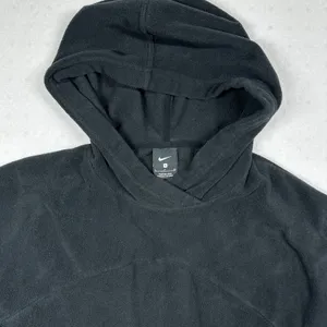 Nike Women’s Fleece Pullover Hoodie Size S Black Long Sleeve thumbnail 2