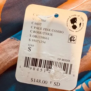Free People Ultraviolet Maxi Dress, Size Small, Pale‎ Pink/Blue NWT thumbnail 10