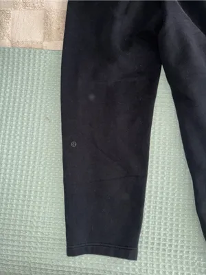 Lululemon Scuba Mid-Rise Tapered Pant 7/8 Length Black XXS LW5HAWS thumbnail 6