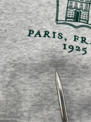 Abercrombie & Fitch “Hotel Eloile” Soft Collection Embroidered Sweatshirt Med thumbnail 13