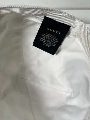 Gucci Fall Winter 2019/2020 Embroidered Logo Adjustable Baseball Cap Hat thumbnail 10