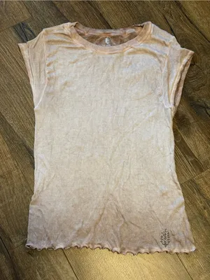 NWOT Free People Movement Double Point Tee in Sandy Size XS/S thumbnail 8