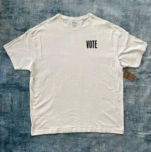 Victoria's Secret Pink Vote Have A Voice Oversized Tee One Size thumbnail 1