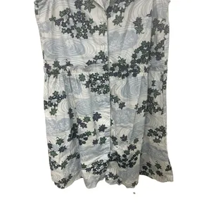 Tuckernuck Sleeveless Royal Shirt Dress Provence Breeze Floral Size Small thumbnail 5